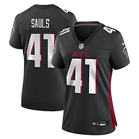 Women's Nike Ben Sauls  Black Atlanta Falcons Team Game Jersey