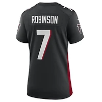 Maillot de joueur Nike Bijan Robinson noir des Atlanta Falcons pour femme