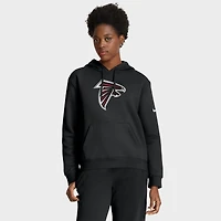 Women's Nike Black Atlanta Falcons Club Fleece Pullover Hoodie