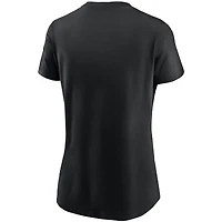 T-shirt Nike noir pour femme des Atlanta Falcons Hometown Collection