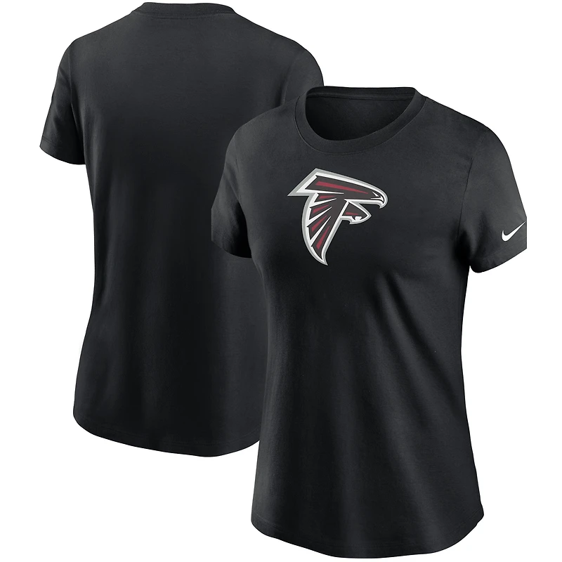 Women's Nike Black Atlanta Falcons Logo Essential T-Shirt