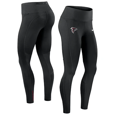 Legging Nike Atlanta Falcons Primetime Epic Fast Dri-FIT noir pour femme