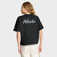 Women's Nike Black Atlanta Falcons Rewind Pocket Boxy T-Shirt