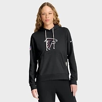 Women's Nike Black Atlanta Falcons Sideline Standard Issue Initial Home Dri-FIT Hoodie