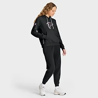 Sweat à capuche Nike Atlanta Falcons Sideline Standard Issue Initial Home Dri-FIT pour femme noir