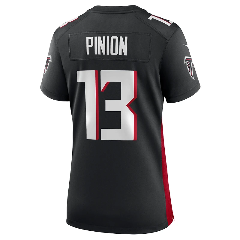 Maillot de joueur match des Falcons d'Atlanta Nike Bradley Pinion pour femme, noir