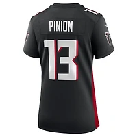 Maillot de joueur match des Falcons d'Atlanta Nike Bradley Pinion pour femme, noir
