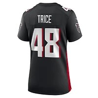 Maillot de match Nike Bralen Trice noir pour femme des Falcons d'Atlanta
