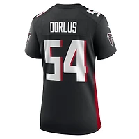 Women's Nike Brandon Dorlus  Black Atlanta Falcons Team Game Jersey