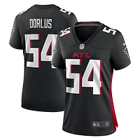 Maillot de match Nike Brandon Dorlus noir pour femme, Atlanta Falcons