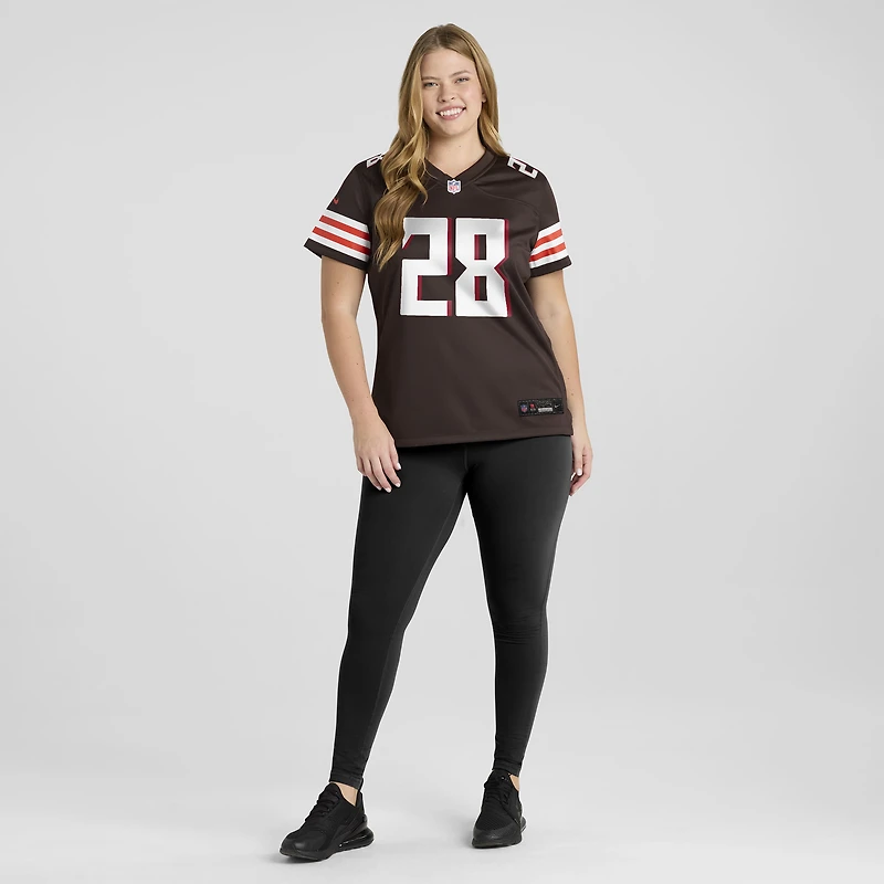 Women's Nike Carlos Washington Jr.  Black Atlanta Falcons Team Game Jersey