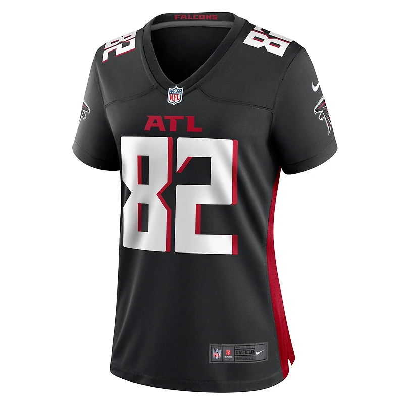 Maillot de match Nike Casey Washington noir pour femme des Atlanta Falcons