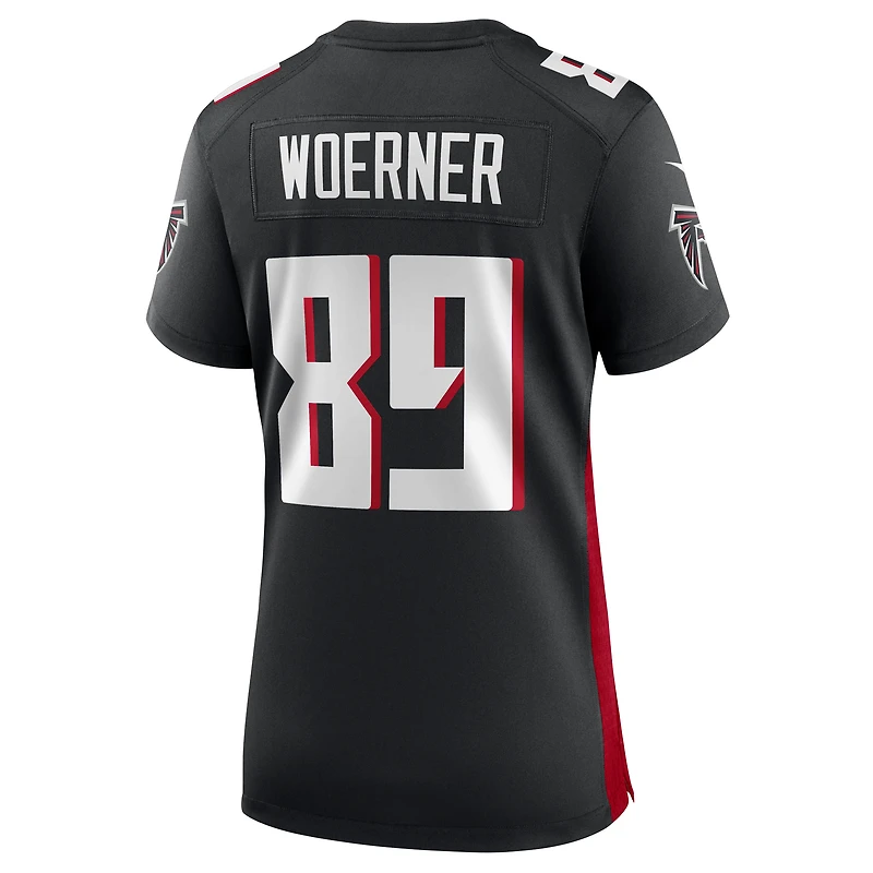 Women's Nike Charlie Woerner  Black Atlanta Falcons Game Jersey