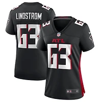 Maillot de match l'équipe Nike des Falcons d'Atlanta pour femme, noir