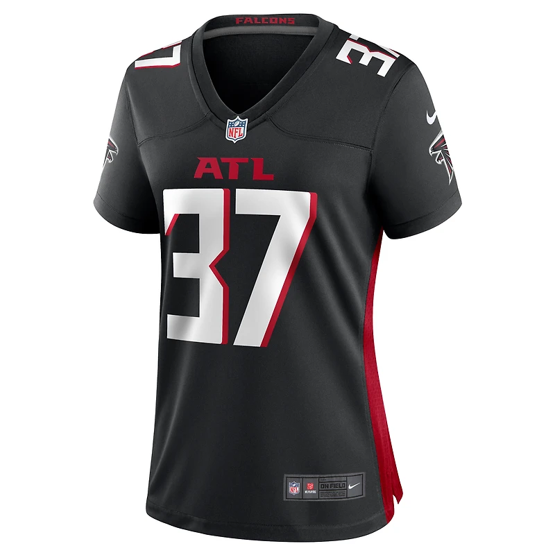 Women's Nike DeMarcco Hellams  Black Atlanta Falcons Team Game Jersey