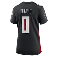 Women's Nike Divine Deablo  Black Atlanta Falcons Team Game Jersey