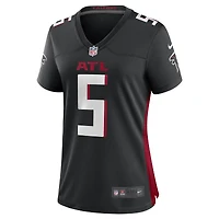Maillot de match joueur Nike Drake London des Atlanta Falcons pour femme, noir
