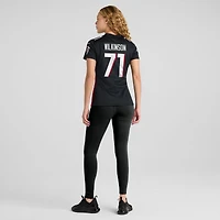 Maillot Nike Elijah Wilkinson noir pour femme des Falcons d'Atlanta