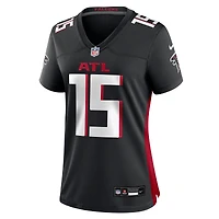 Maillot de match Nike Emory Jones noir pour femme des Falcons d'Atlanta