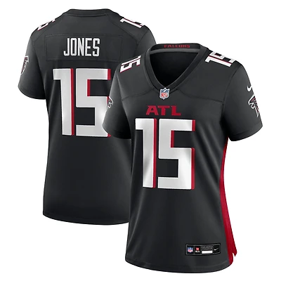 Maillot de match Nike Emory Jones noir pour femme des Falcons d'Atlanta