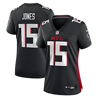 Maillot de match Nike Emory Jones noir pour femme des Falcons d'Atlanta