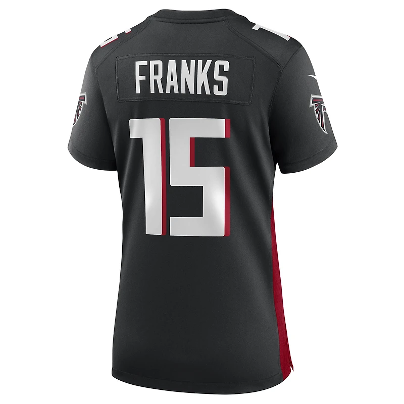 Maillot de match des Falcons d'Atlanta Nike Feleipe Franks pour femme, noir