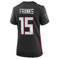 Maillot de match des Falcons d'Atlanta Nike Feleipe Franks pour femme, noir