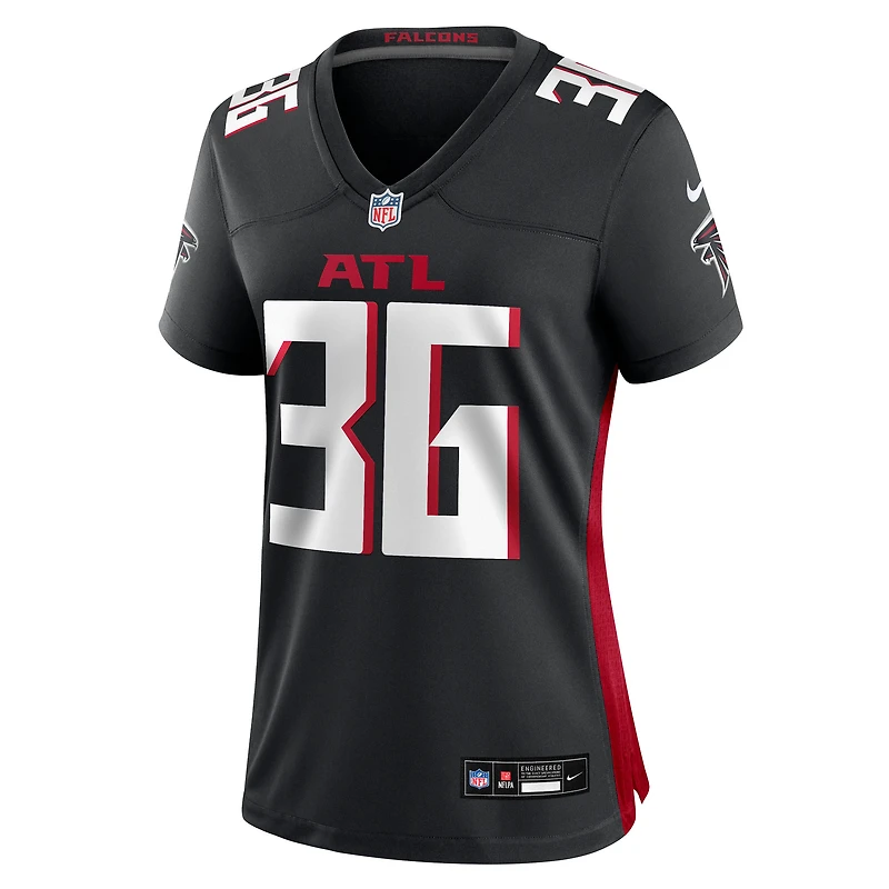 Women's Nike Grayland Arnold  Black Atlanta Falcons Team Game Jersey