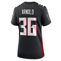 Women's Nike Grayland Arnold  Black Atlanta Falcons Team Game Jersey