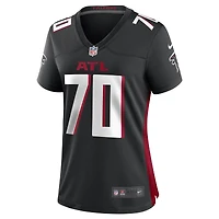 Maillot de match Nike Jake Matthews des Atlanta Falcons pour femme, noir