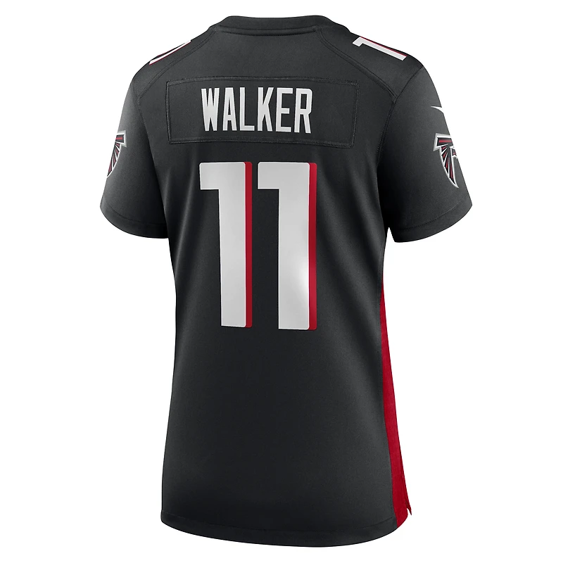 Women's Nike Jalon Walker Black Atlanta Falcons Team Game Jersey