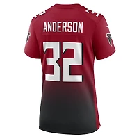 Women's Nike Jamal Anderson Red Atlanta Falcons Retired Game Jersey