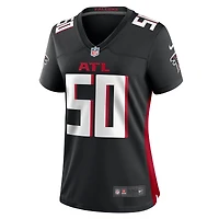 Maillot de match Nike James Smith-Williams noir pour femme des Falcons d'Atlanta
