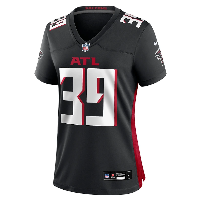Maillot Nike John Parker Romo noir pour femme des Falcons d'Atlanta