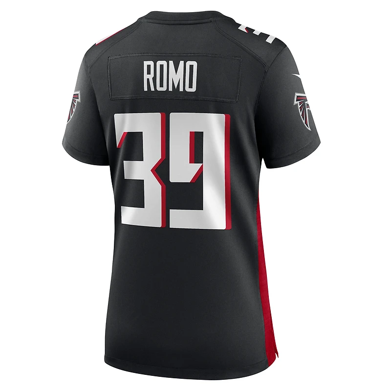 Maillot Nike John Parker Romo noir pour femme des Falcons d'Atlanta