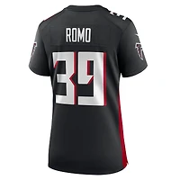 Maillot Nike John Parker Romo noir pour femme des Falcons d'Atlanta