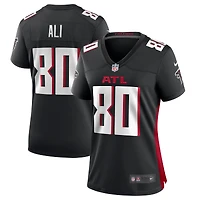 Maillot de match l'équipe des Falcons d'Atlanta Nike Josh Ali noir pour femme