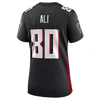 Maillot de match l'équipe des Falcons d'Atlanta Nike Josh Ali noir pour femme
