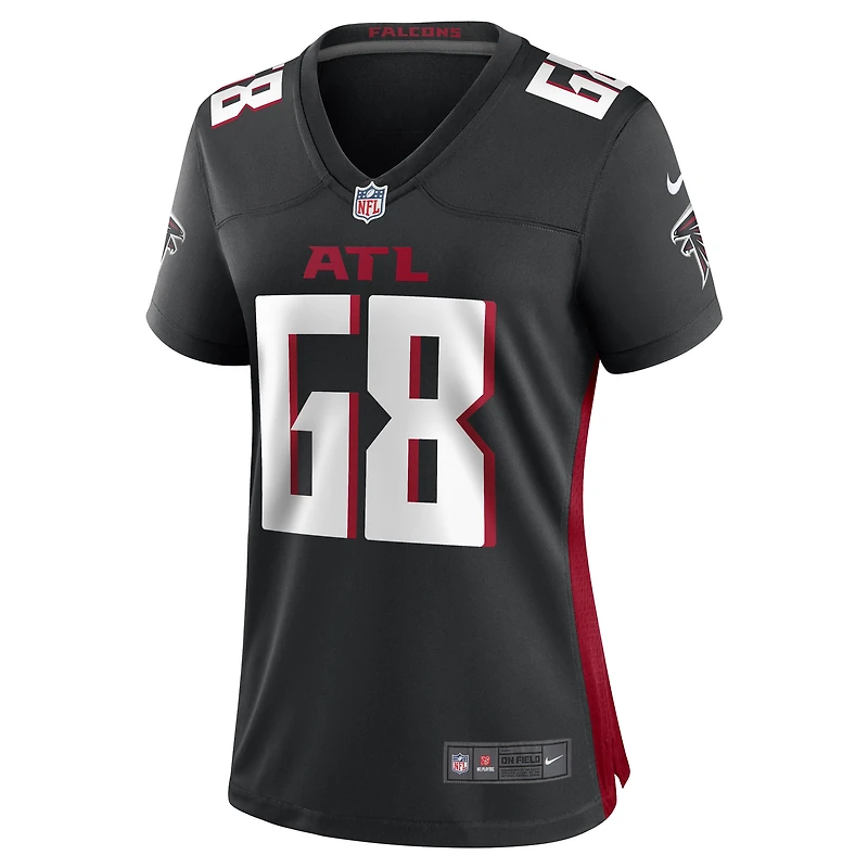 Women's Nike Josh Andrews Black Atlanta Falcons Game Player Jersey