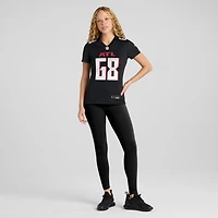 Maillot de joueur des Falcons d'Atlanta Nike Josh Andrews pour femme, noir