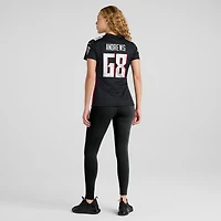 Maillot de joueur des Falcons d'Atlanta Nike Josh Andrews pour femme, noir