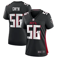 Women's Nike Jovaughn Gwyn  Black Atlanta Falcons Team Game Jersey