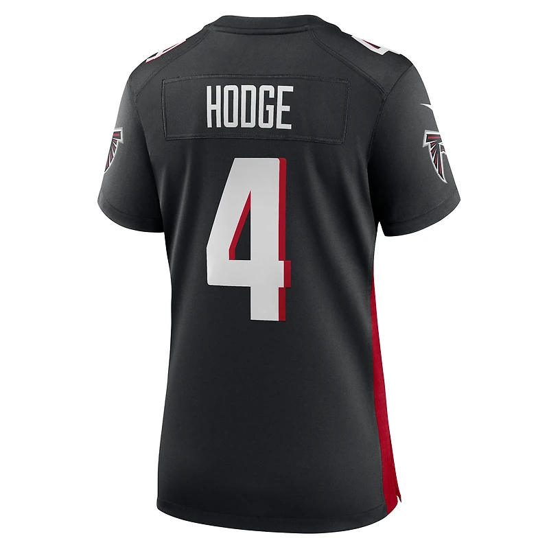 Maillot Nike KhaDarel Hodge noir pour femme des Falcons d'Atlanta