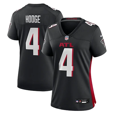 Maillot Nike KhaDarel Hodge noir pour femme des Falcons d'Atlanta