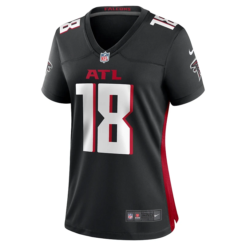 Maillot de joueur match des Falcons d'Atlanta Nike Kirk Cousins ​​pour femme, noir
