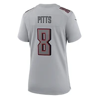 Maillot Nike Kyle Pitts pour femme, gris, Atlanta Falcons, Atmosphere Fashion Game