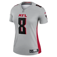 Haut de performance Nike Kyle Pitts gris Atlanta Falcons Inverted Legend Player pour femme