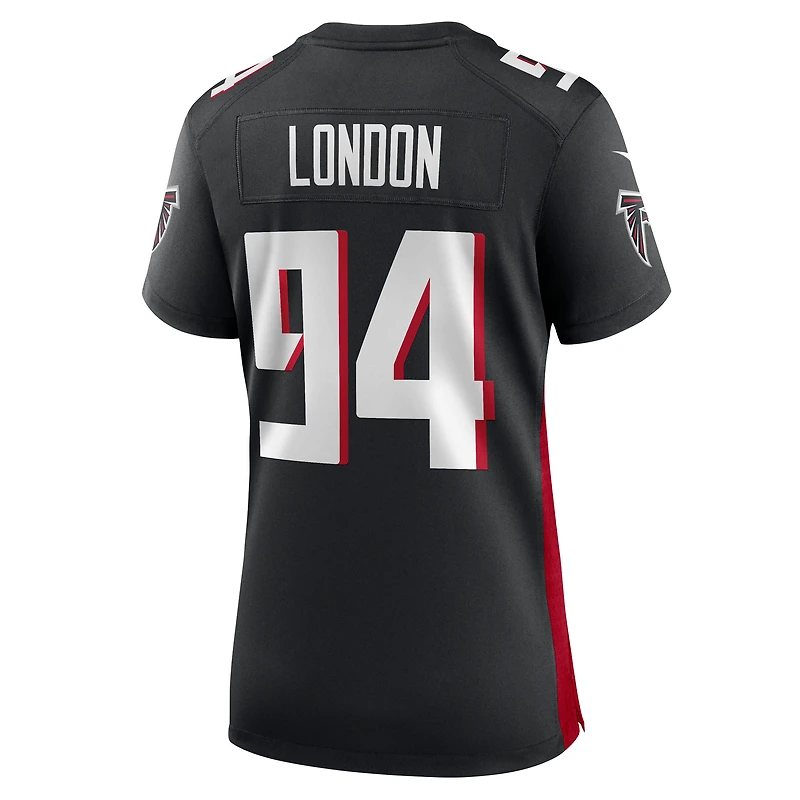 Maillot Nike LaCale London noir pour femme des Atlanta Falcons