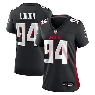 Maillot Nike LaCale London noir pour femme des Atlanta Falcons