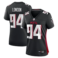 Maillot Nike LaCale London noir pour femme des Atlanta Falcons